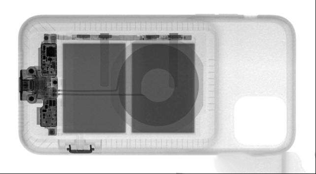 X光扫描揭示iPhone 11智能电池壳相机键原理