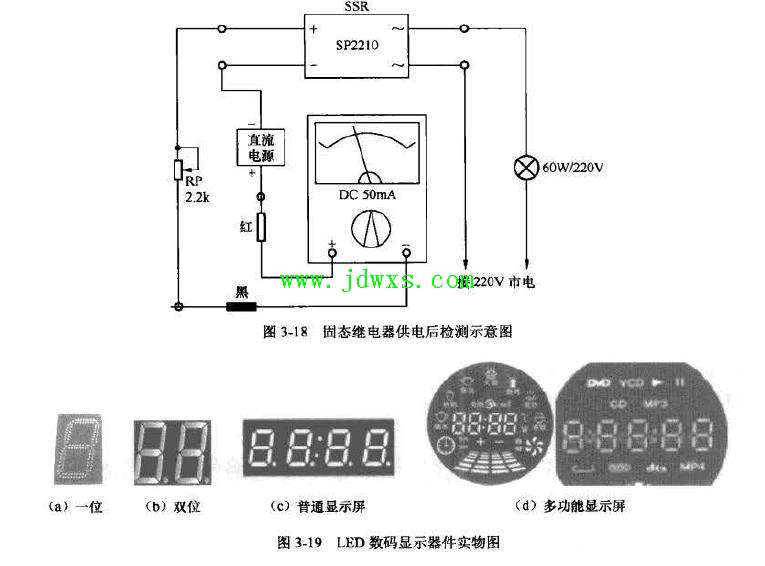 变频空调器电脑板典型电子器件LED 数码管的原理与检测方法
