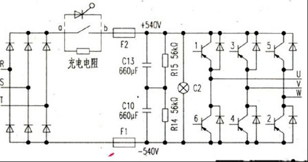 处理变频器维修故障 要关注充电电阻和储能电容