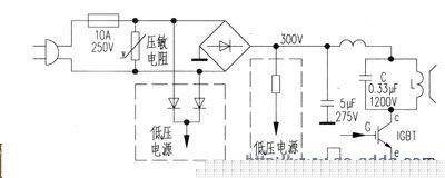 预防电磁灶(炉)IGBT管损坏的方法