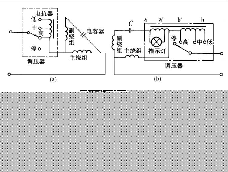电风扇的调速电路