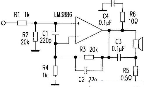 LM3886功放★电路的改进