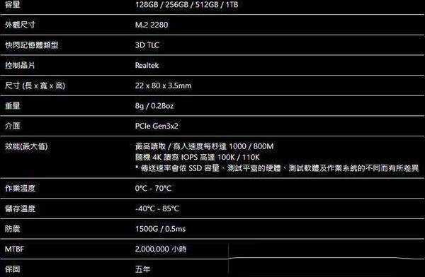 威刚XPG SX6000测评：为PCIE普及而生