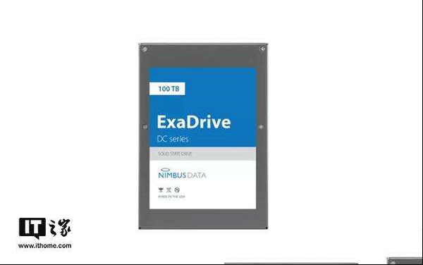 全球最大SSD固态硬盘诞生：容量达100TB