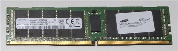 三星展示64GB单条DDR4内存，未来可轻松做到256GB