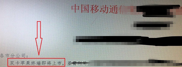 最新曝料：新款双卡双待iPhone手机即将问世