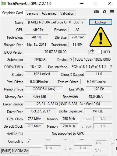 显卡检测识别工具GPU-Z新功能：让假冒显卡无所遁形