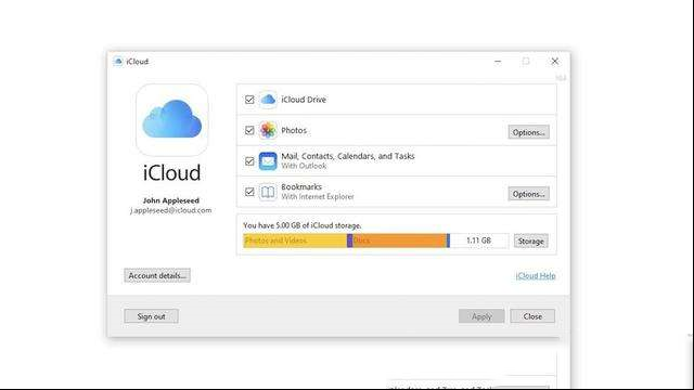 苹果微软合作推出iCloud for Win使用