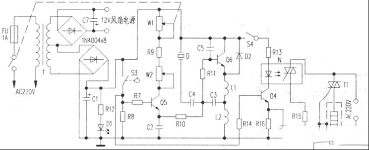 家用超声波加湿器原理与维修