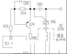 海棠XQB42-1型全自动洗衣机接通电源，面板上状态显示正常，但不进水