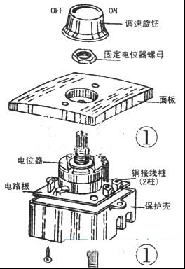 家用吊扇电子调速器的电路原理与维修