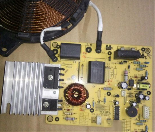 美的C20-SK2002电磁炉不加热故障的检修