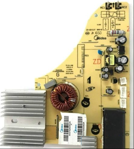 美的C21-WT2103A电磁炉不通电的检修思路