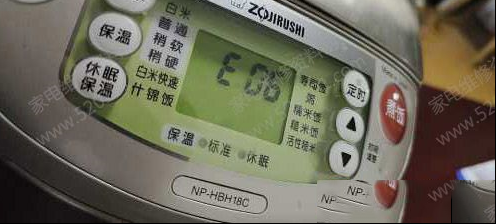 象印NP-HBH18C电饭煲不通电的检修思路