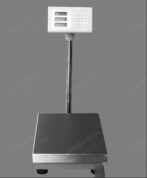 恒志福HZF8007电子秤标定方法