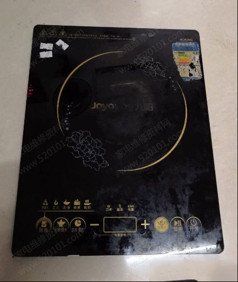 九阳C21-SC008电磁炉开机后出现E3的检修思路