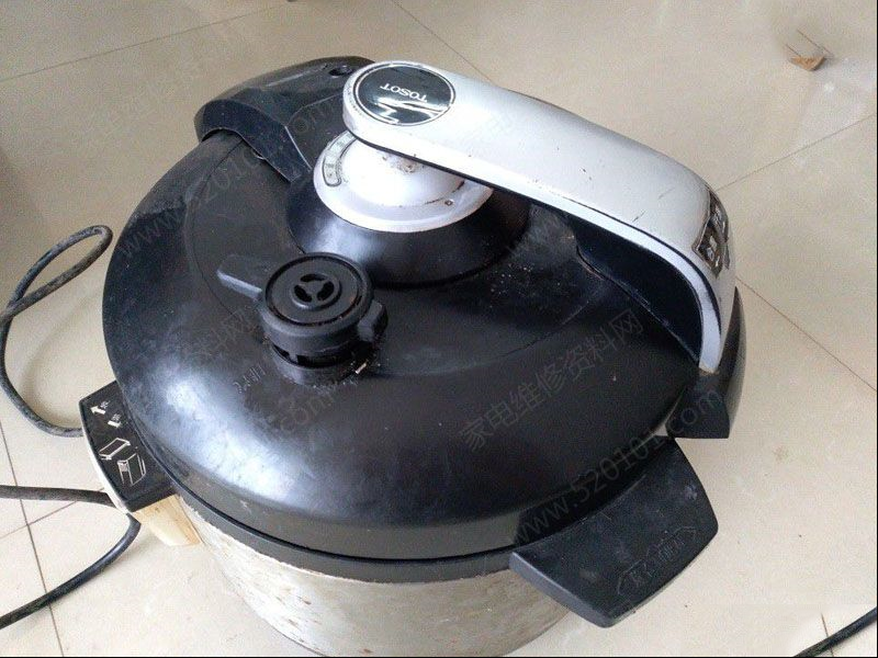 格力大松电压力锅盖拆卸方法（图）