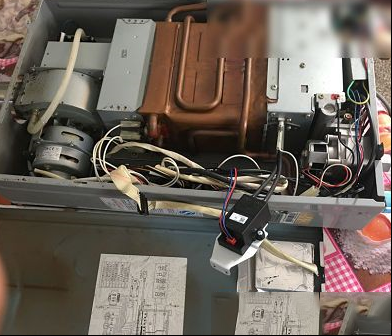 万和自动恒温热水器显示E4代码的检修思路