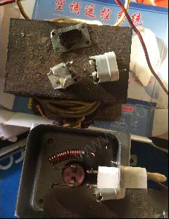 微波炉磁控管冒烟打火的故障案例维修