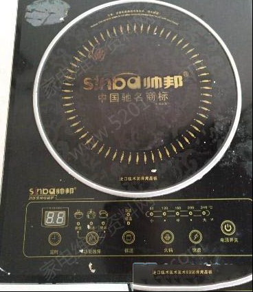 帅邦SD-200X电磁炉通电显示E5代码的维修
