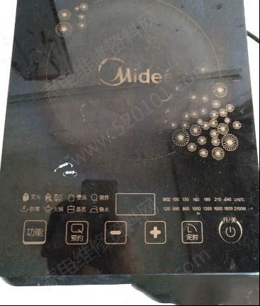 美的C21-SN216电磁炉不加热的检修思路