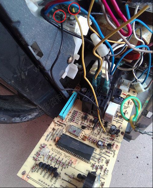 微波炉闭门开关检测控制原理（图）