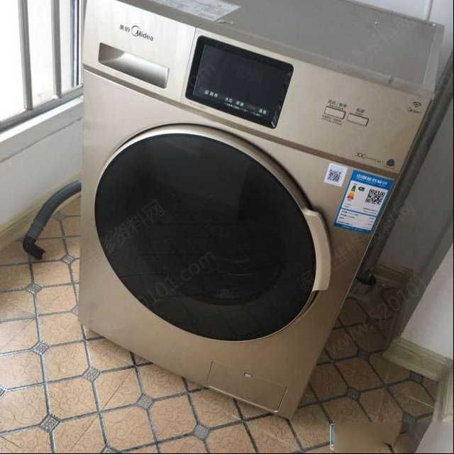 美的MG80-1431WDXG滚筒洗衣机进水不止的故障检修