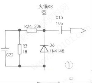 苏泊尔C21-SDHCB33电磁炉灯板常见的故障检修