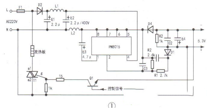 小熊DDZ-108TA电炖锅电源电路的代换