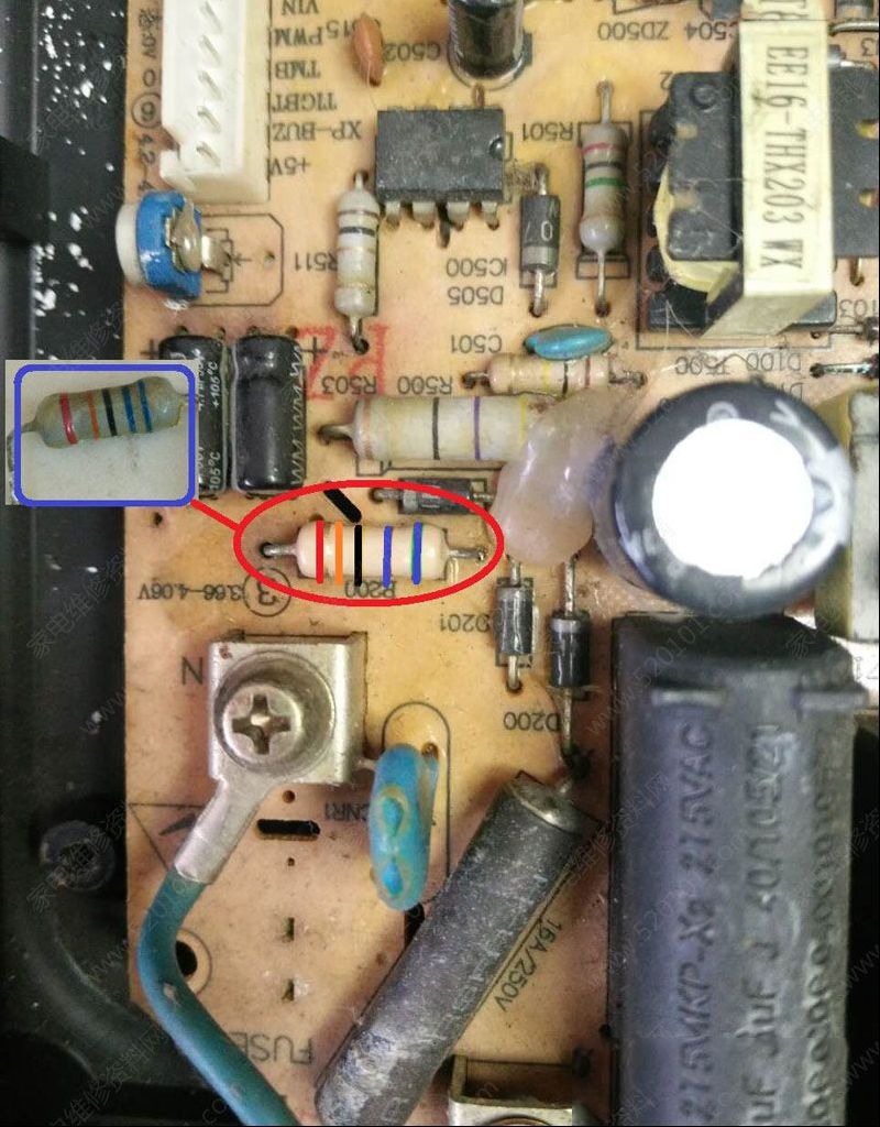 九阳JYC-21ES系列电磁炉不加热显示E4代码的维修