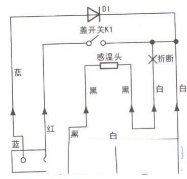苏泊尔CYSB50FCW20QT-100电压力锅显示E0代码的检修思路