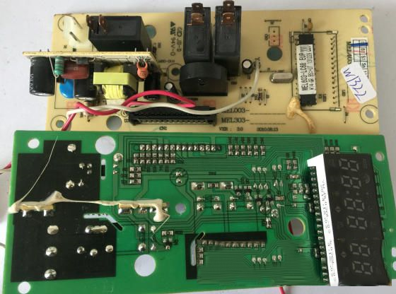 格兰仕G70F20CN1L-DG（B1）微波炉不通电的检修思路