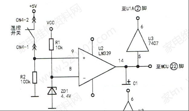 DCZ-15电磁炉接通电源无任何反应的维修