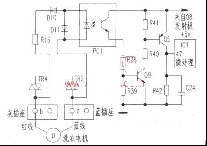 小天鹅XQB40-868FC洗衣机称重电路维修