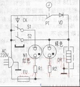 飞鹿DZY1-22电压力锅原理与维修（图）