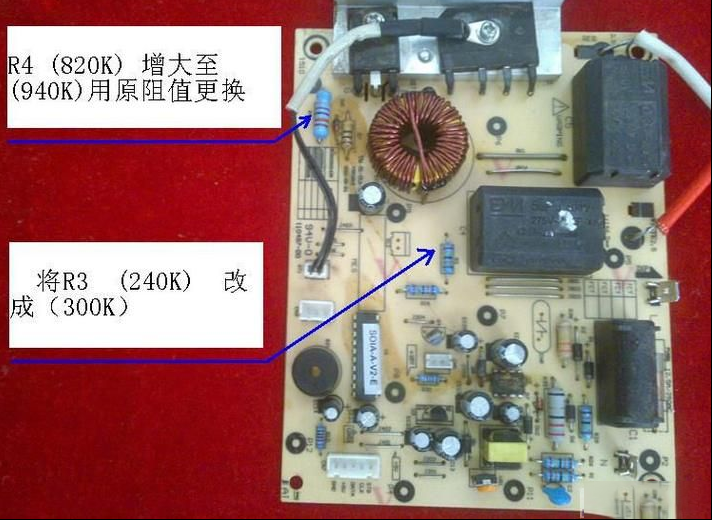 美的C21－SK2101电磁炉不能检小锅且不能加热（图）