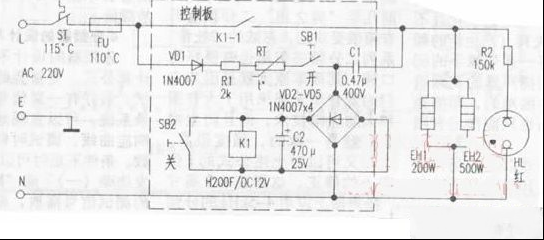 半球HD-72高温消毒柜原理与检修（图）