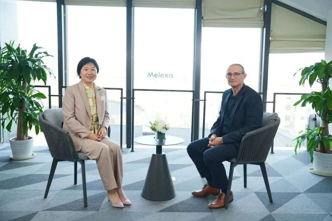 盖世汽车CEO周晓莺对话Melexis全球首席执行官Marc Biron
