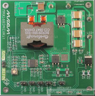 112W长串LED boost驱动器的全陶瓷电容方案