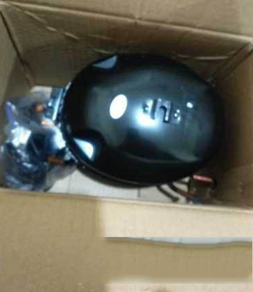 星星718L冷柜更换压缩机的过程