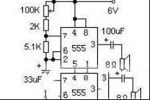 用时基电路555制作的简易催眠器
