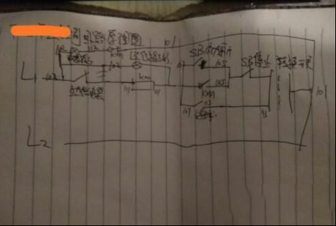 一例排污泵的电路原理图