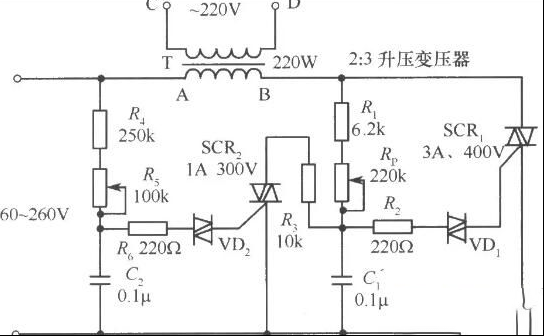 交流稳压器的五大电路组成