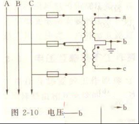电压互感器接线图与接线方式大全