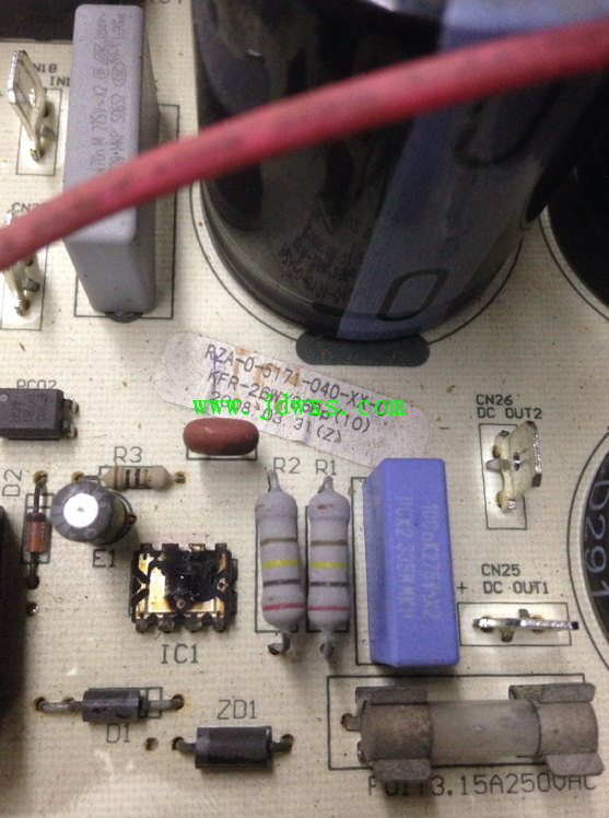 海信变频空调KFR-26W/36BP外机不工作的维修