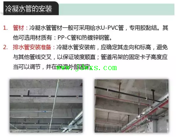 家用中央空调冷凝水管该怎么安装？（修改版）