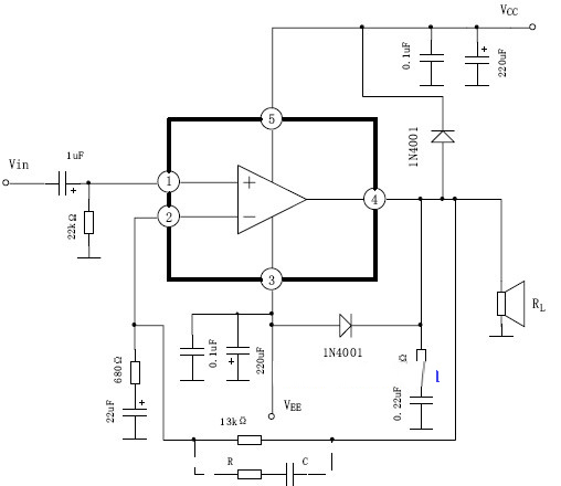 用TDA2030A+NE5532运放制作的功放★_电路