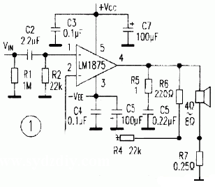 LM1875应用实验和电流反馈BTL电路设计