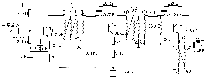 宽带高频功率放大器(短波通信发射机的三级宽带高频功放★_)