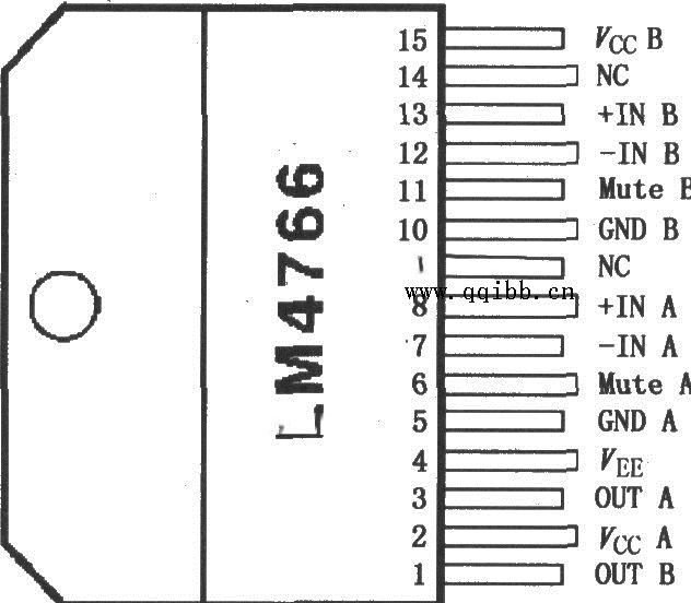 LM4766双立体声功放★_